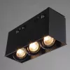 Точечный накладной светильник Arte Lamp CARDANI PICCOLO A5942PL-3BK