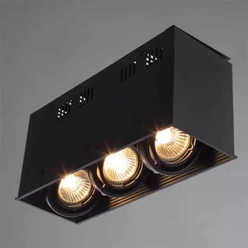 Точечный накладной светильник Arte Lamp CARDANI PICCOLO A5942PL-3BK