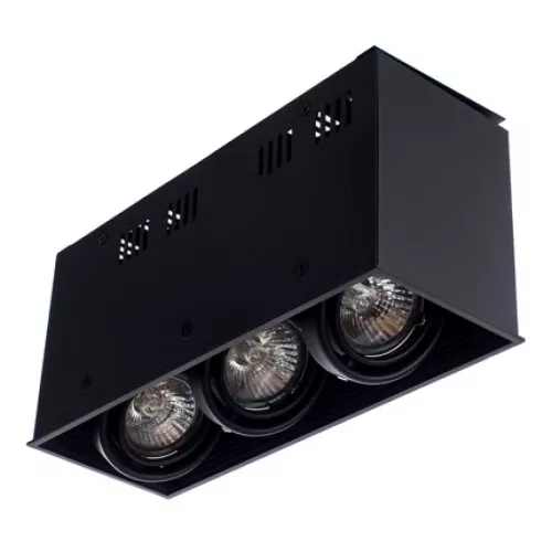 Точечный накладной светильник Arte Lamp CARDANI PICCOLO A5942PL-3BK