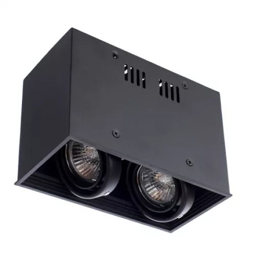 Точечный накладной светильник Arte Lamp CARDANI PICCOLO A5942PL-2BK