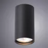 Точечный накладной светильник Arte Lamp UNIX A1516PL-1BK
