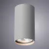 Точечный накладной светильник Arte Lamp UNIX A1516PL-1GY