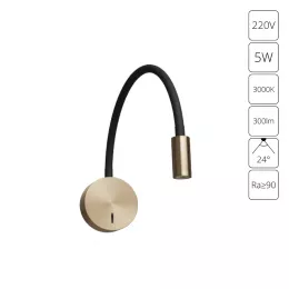 Бра Arte Lamp ASTA A5879AP-1SG