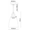 Подвесной светильник Arte Lamp TRENTO A9387SP-1CC