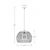 Подвесной светильник Arte Lamp CELESTA A7057SP-1WH