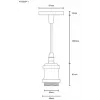 Подвесной светильник Arte Lamp ELECTRA A7002SP-1BC