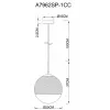 Подвесной светильник Arte Lamp JUPITER chrome A7962SP-1CC