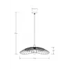 Подвесной светильник Arte Lamp WOODSTOCK A7061SP-1BK