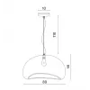 Подвесной светильник Divinare SCANDY 2246/06 SP-1