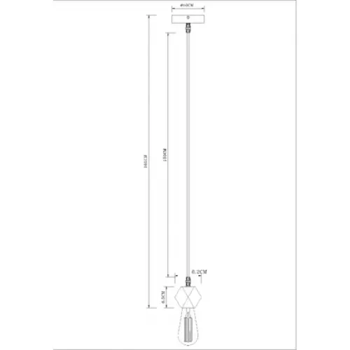 Подвесной светильник Arte Lamp MARK A7049SP-1BK