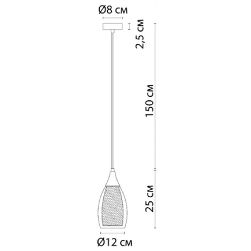Подвесной светильник Arte Lamp BARRY A7951SP-1CC