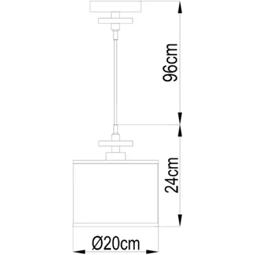 Подвесной светильник Arte Lamp FURORE A3990SP-1CC