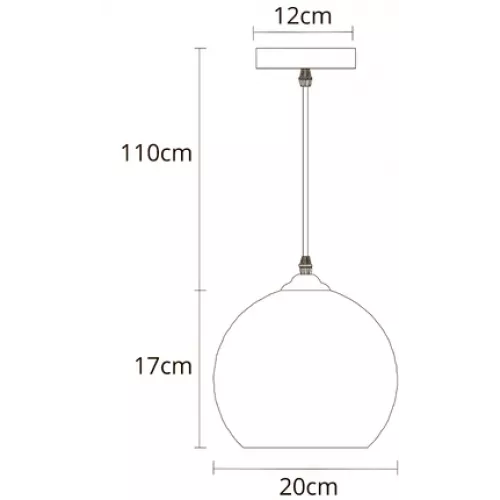 Подвесной светильник Arte Lamp SPLENDIDO A4285SP-1AM