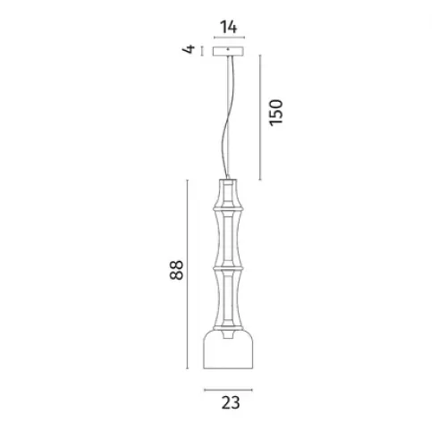 Подвесной светильник Divinare VOLTURN 1243/06 SP-30
