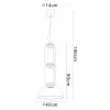 Подвесной светильник Divinare TRUMPET 1242/06 SP-24