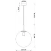 Подвесной светильник Arte Lamp VOLARE A1562SP-1PB