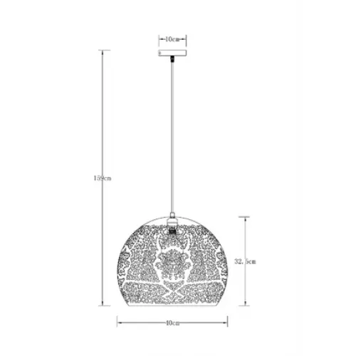 Подвесной светильник Arte Lamp CELESTA A7057SP-1BK