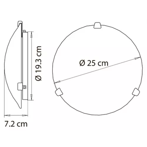 Потолочный светильник Arte Lamp PLAIN A3720PL-1CC