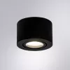 Точечный накладной светильник Arte Lamp UNITO A0550PL-1BK