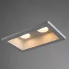 Точечный встраиваемый светильник Arte Lamp INVISIBLE A9214PL-2WH