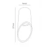 Точечный накладной светильник Arte Lamp PILON A1615PL-1BK