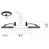 Точечный встраиваемый светильник Arte Lamp AQUA A5440PL-1WH
