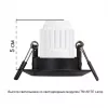 Точечный встраиваемый светильник Arte Lamp MIRA MINI A2761PL-1BK