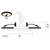 Точечный встраиваемый светильник Arte Lamp WAGNER A5222PL-1CC