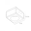 Точечный встраиваемый светильник Arte Lamp INVISIBLE A9285PL-1WH