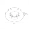 Точечный встраиваемый светильник Arte Lamp INVISIBLE A9210PL-1WH