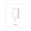 Точечный встраиваемый светильник Arte Lamp INVISIBLE A3113AP-1WH