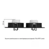Точечный встраиваемый светильник Arte Lamp TARF A2168PL-2BK