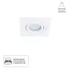 Точечный встраиваемый светильник Arte Lamp TARF A2168PL-1WH
