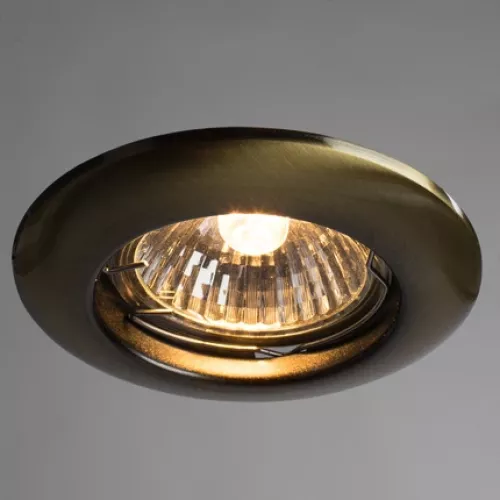 Точечный встраиваемый светильник Arte Lamp PRAKTISCH A1203PL-1AB