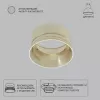 Декоративная рамка для безрамочного светильника Arte Lamp INTER A3010PL-1SG