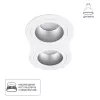 Точечный встраиваемый светильник Arte Lamp ALKES A2161PL-2WH