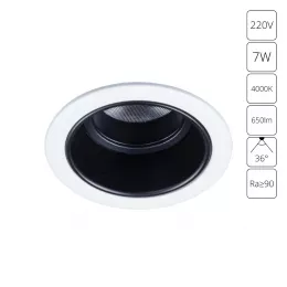 Точечный встраиваемый светильник Arte Lamp SCROLL A3311PL-1WH