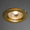 Точечный встраиваемый светильник Arte Lamp BASIC A2103PL-1GO