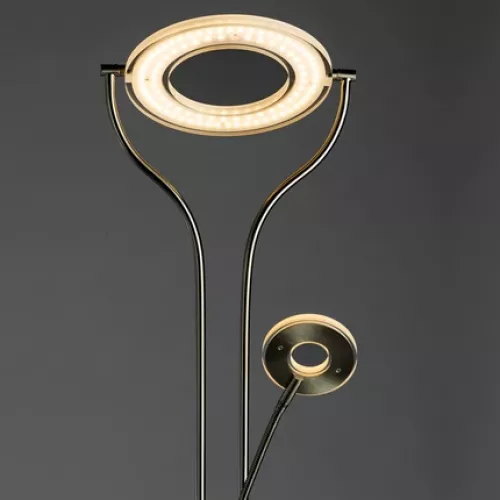 Торшер Arte Lamp DUETTO LED A5904PN-2SS