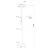 Торшер Arte Lamp DUETTO A4329PN-2SS