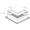 Коннектор угловой для магнитного шинопровода Arte Lamp LINEA-ACCESSORIES A480733