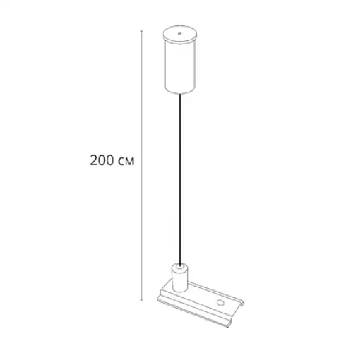 Подвес для накладного магнитного шинопровода Arte Lamp OPTIMA A741006