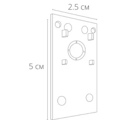Коннектор-заглушка для магнитного шинопровода Arte Lamp LINEA-ACCESSORIES A482006