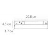 Магнитный трековый светильник Arte Lamp EXPERT A5724PL-1BK