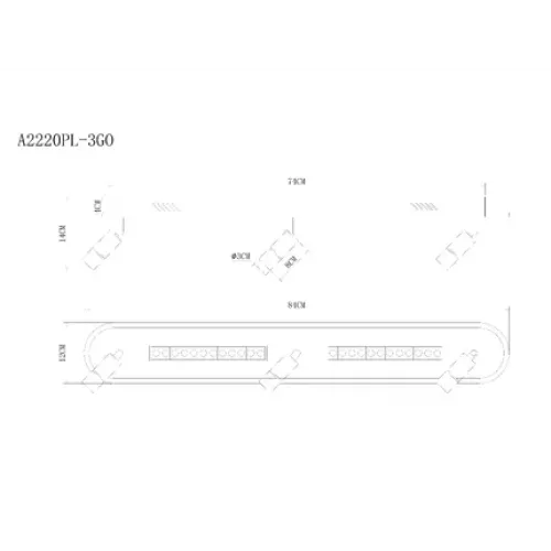 Спот Arte Lamp PISCES A2220PL-3GO