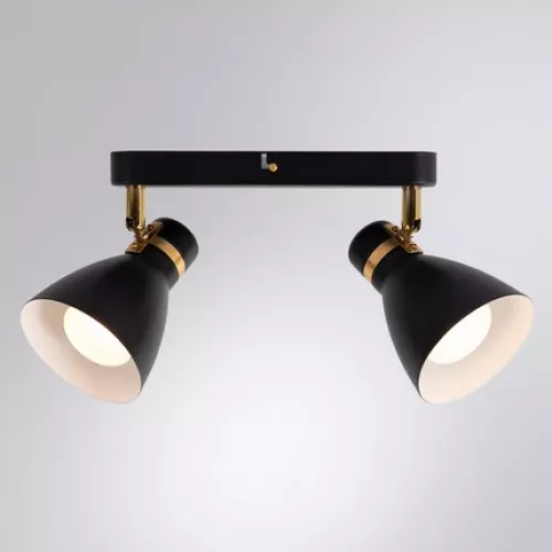 Спот Arte Lamp FAFNIR A5047PL-2BK