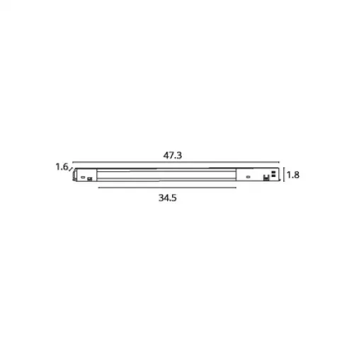 Магнитный трековый светильник Arte Lamp OPTIMA A7287PL-1BK