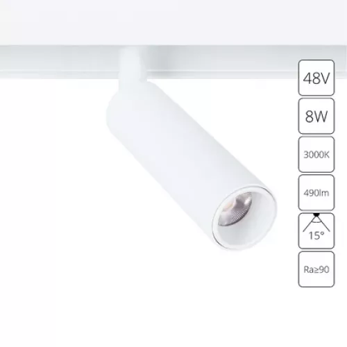 Магнитный трековый светильник Arte Lamp LINEA A4640PL-1WH