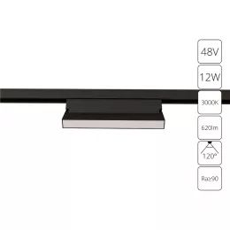 Магнитный трековый светильник Arte Lamp LINEA A4679PL-1BK