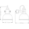Трековый светильник Arte Lamp MARTIN A5213PL-1WH